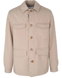 Lardini - Padded Field Jacket - Lyst