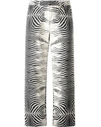 Roberto Cavalli - Hose mit Tigress-Print - Lyst