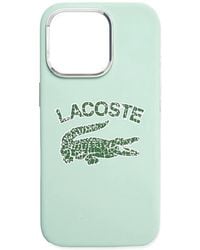 Lacoste - Logo Graphic Phone Case - Lyst