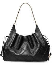 Tory Burch - Fleming Large Leather Tote - Lyst