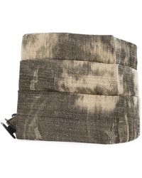 The Erose - Jacquard-Effect Silk Belt - Lyst