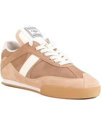 Chloé - Kick Logo-Patch Sneakers - Lyst