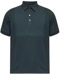 Maison Margiela - Short-Sleeve Cotton Polo Shirt - Lyst