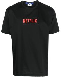 Junya Watanabe - T-Shirt En Coton À Imprimé Netflix - Lyst