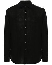 120% Lino - Button-Up Overhemd - Lyst