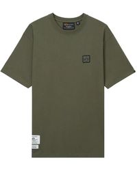Alpha Industries - Logo-Patch Cotton T-Shirt - Lyst