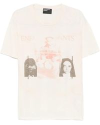 Enfants Riches Deprimes - Distressed Graphic-Print T-Shirt - Lyst