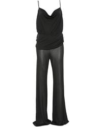 ANDAMANE - Carla Gedrapeerd Jumpsuit Met Col - Lyst