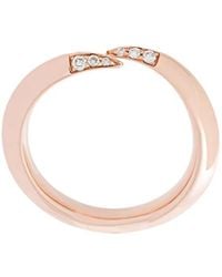 Shaun Leane - Signature Tusk Diamond Wrap Ring - Lyst