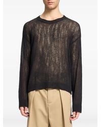 Ann Demeulemeester - Joas Crew-Neck Sweater - Lyst