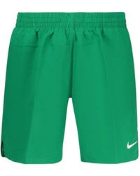 Nike - Logo-Embroidered Swim Shorts - Lyst