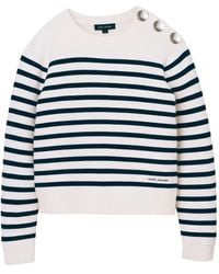 Marc Jacobs - Breton Pullover mit Streifendetail - Lyst