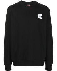 The North Face - Logo-print Cotton Sweatshirt - Lyst