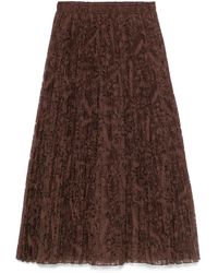 Ermanno Scervino - Midi-Rok Met Kant - Lyst