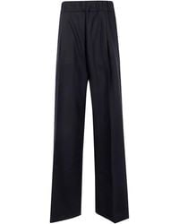 Semicouture - Pleat-Detail Trousers - Lyst