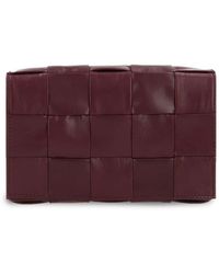 Bottega Veneta - Intrecciato Cassette Leather Shoulder Bag - Lyst