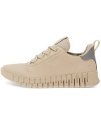 Ecco - Gruuv Leather Sneakers - Lyst