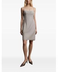 12 STOREEZ - Lace-Trim Mini Dress - Lyst