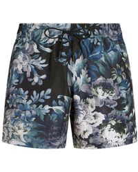 Etro - Floral-print Swim Shorts - Lyst