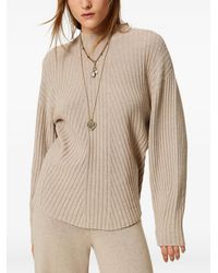 Twinset - Pull En Laine Mélangée Avec Lurex - Lyst