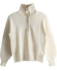 Lacoste - Buttoned Sweater - Lyst