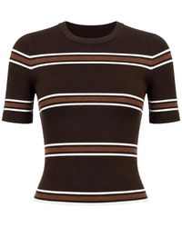 SER.O.YA - Ry Striped T-Shirt - Lyst