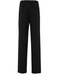FEDERICA TOSI - Broek Met Geplooide Zak - Lyst