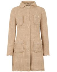 Herno - Manteau À Franges Et Poches - Lyst