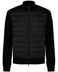 Moncler - Gewatteerd Vest Van Wol- En Kasjmierblend Met Rits - Lyst