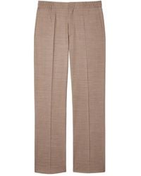 Paul Smith - Elasticated-Waistband Pleated Trousers - Lyst