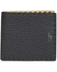 Fendi - Roma Logo Stitched Leather Wallet - Lyst
