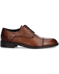BOSS - Leather Oxford Shoes - Lyst