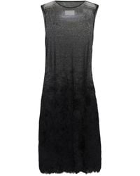 Maison Margiela - Robe Mi-Longue À Design Sans Manches - Lyst