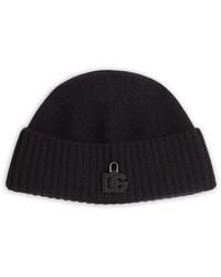 Dolce & Gabbana - Smooth Knit Hat - Lyst