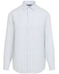 Ralph Lauren - Vertical-Stripe Shirt - Lyst