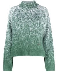 Low Classic - Two-Tone Brushed-Finish Jumper - Lyst
