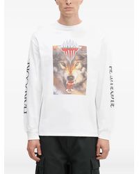 Aries - T-Shirt Con Stampa - Lyst