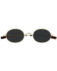 Saint Laurent - Sl 948 T Oval-Frame Sunglasses - Lyst