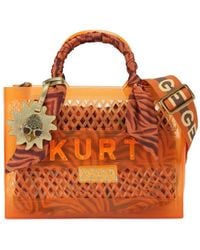 Kurt Geiger - Small Jelly Charm-Detail Tote Bag - Lyst