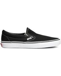 Vans - Classic Slip-on "black/white" スニーカー - Lyst