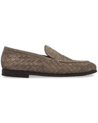 Neil Barrett - Woven Suede Loafers - Lyst