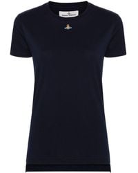 Vivienne Westwood - Camiseta con bordado Orb - Lyst