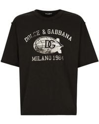 Dolce & Gabbana - T-Shirt With Print - Lyst