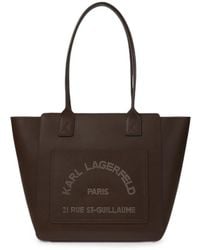 KARL LAGERFELD - Medium K/Daily Tote Bag - Lyst