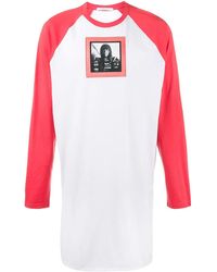 Givenchy - White/red Cotton T-shirt - Lyst