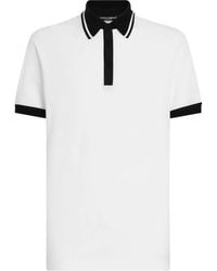 Dolce & Gabbana - Polo With Printed Logo - Lyst