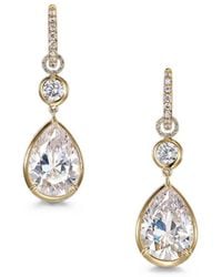Anabela Chan - Large Pear-Pendant Diamond Earrings - Lyst