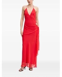 Bardot - Robe Longue À Dos-Nu Et Découpes Cyrel - Lyst