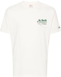 Mc2 Saint Barth - Burger In Paradise Organic Cotton T-shirt - Lyst