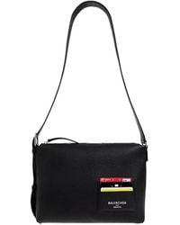 Balenciaga - Credit Leather Shoulder Bag - Lyst